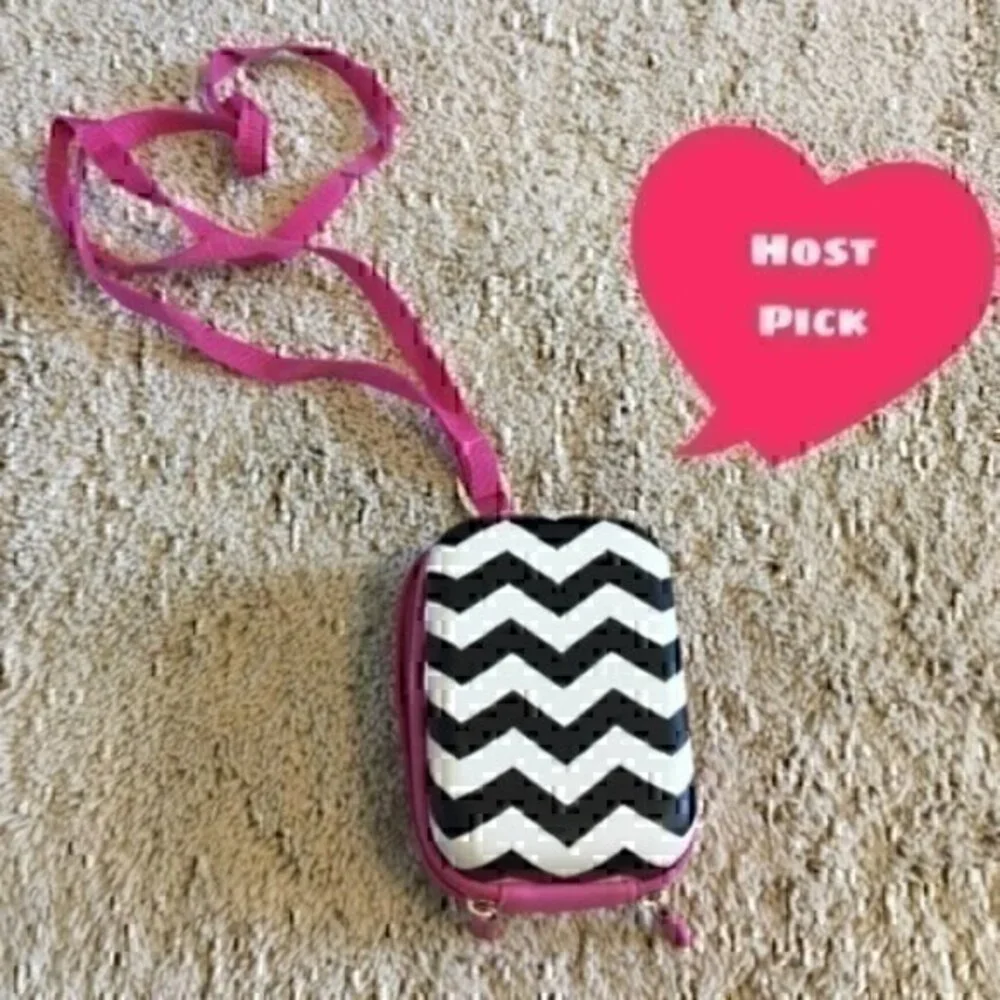 Zebra hardcover Camera case